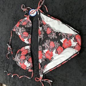 Triangle Side Tie Bikini